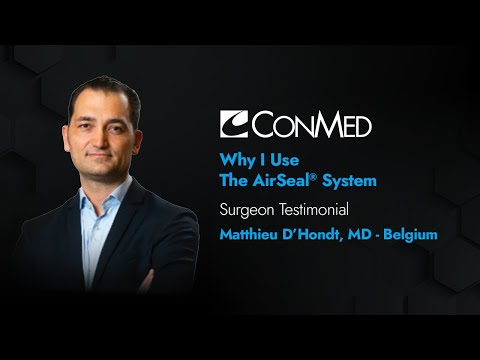 Dr. Mathieu D'Hondt - Why I Use the AirSeal® System - Surgeon Testimonial