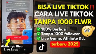 Download lagu Cara Live Tiktok Tanpa 1000 Follower - Live Streaming Tiktok Mudah mp3