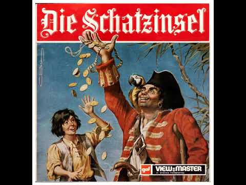 View-Master Lesung von, Die Schatzinsel, aus dem 3D Booklet, Hörspiel, Hörbuch, Robert L. Stevenson