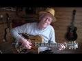 Ragged and Dirty - Fingerpicking Blues - Open D - TAB avl.