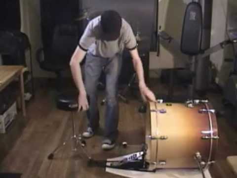 KickLock - Justin Russell demonstates the KickLock Bass Drum Anchor concept