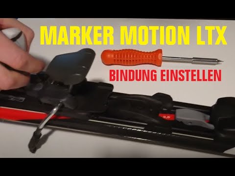 Correctly adjusting Marker Motion LTX ski bindings (length, boot size, Z-value)