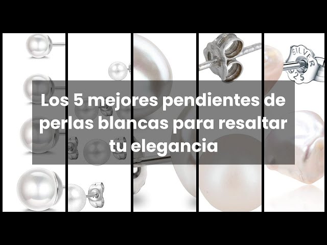 Vídeo relacionado con JEYORZY 8 Pares de Pendientes de Perlas de Plata, Pendientes de Perlas Blancas, Pendientes para Mujer, Hipoalergénicos, Elegantes, para Las Mujeres