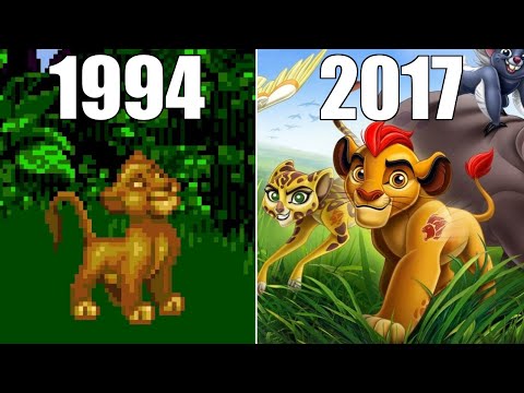 Evolution of The Lion King Games [1994-2017]