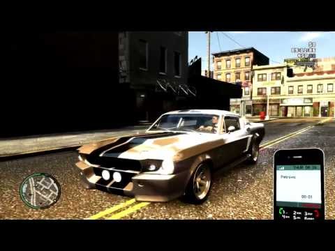 GTA IV 1967 Shelby Mustang GT500 Eleanor Epic Engine Sound Mod PT01