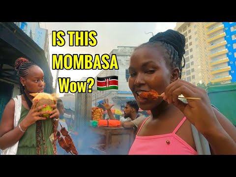 Exploring Mombasa For The FIRST TIME /Street food and Old Town
