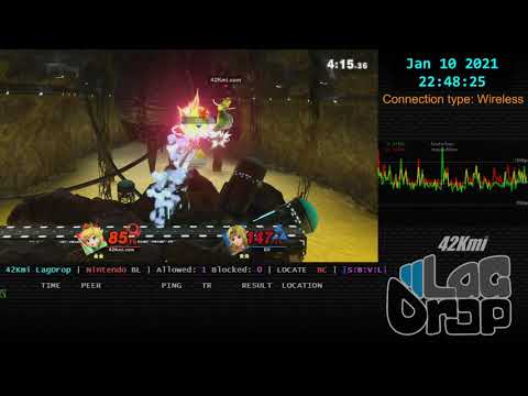 @LagDrop #SmashBros - 2021-01-10 - 10.1.0 - Elf [Kalamazoo, MI, US] lag
