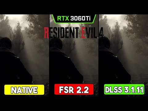 RESIDENT EVIL 4 DLSS MOD: FSR 2.2 vs. DLSS 3.1.11 vs. NATIVE 1440p BENCHMARK