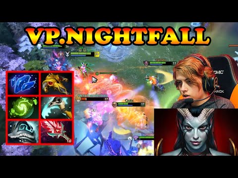 VP.NIGHTFALL QUEEN OF PAIN VS TOPSON VOID SPIRIT MID BATTLE FT INSANE PUDGE SAVES | DOTA2ORBS