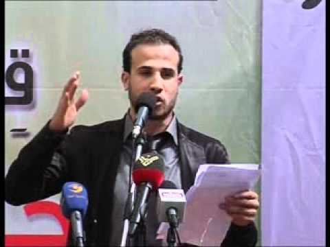 ahmad farkouh  nabih beri jnooob mosa sader  poetry ahmad farkouh.wmv