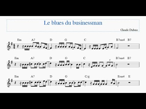 Le Blues Du Businessman - Michel Berger