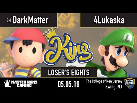 King 2019 - SH | DarkMatter (Ness) vs 4Lukaska (Luigi, Mario) - Loser's Eighths