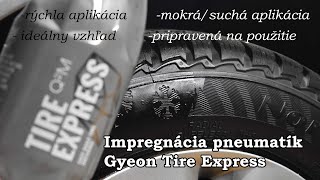 Gyeon Q2M Tire Express- impregnácia pneu 4l