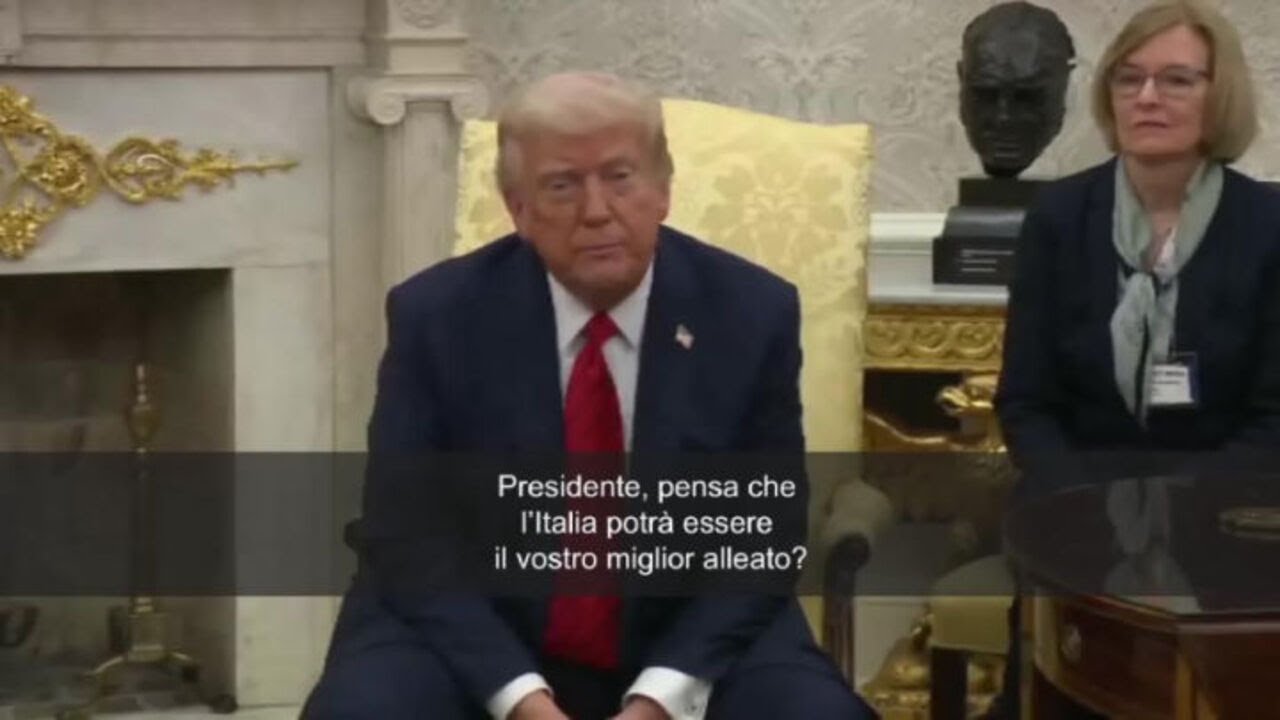 ARCHIVIO Meloni, Italia alleata degli Usa e le formiche. La domanda di Vista a Trump nel 2025