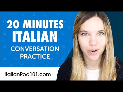 20 Minutes of Italian Conversation Practice for Everyday Life | Do You Speak Italian?