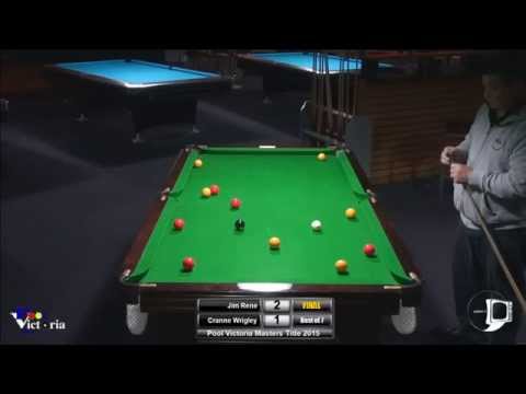 Pool Victoria Masters Singles title 2015 FINAL