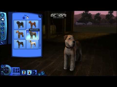 First Look: The sims 3 Zwierzaki: cz.1 Luknijmy na nowe rzeczy i tworzenie psiaka :)