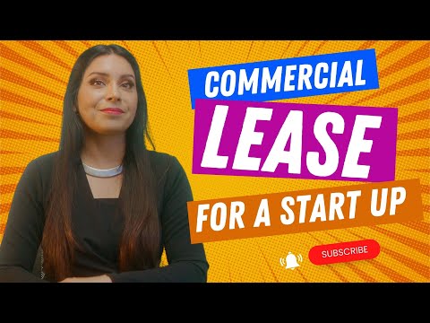 Commercial Lease For A Startup!