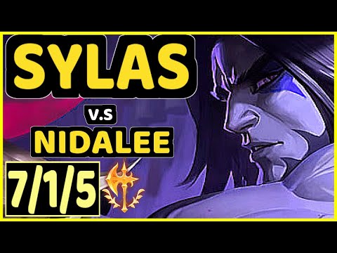 HARU (SYLAS) vs NIDALEE - 7/1/5 KDA JUNGLE CHALLENGER GAMEPLAY - KR