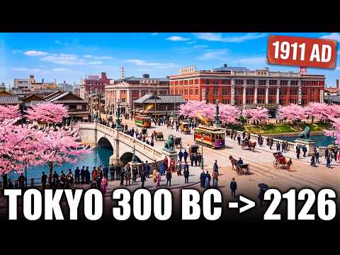 Evolution of Tokyo / Fixed-Camera Timelapse: 2000 Years