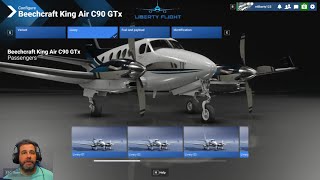 BEECHCRAFT KING AIR C90 GTx Love it #msfs2024