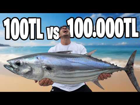 100 TL vs 100.000 TL OLTA ile BALIK AVLAMAK!!