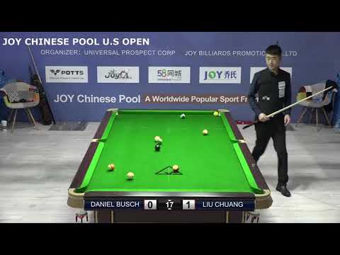 Daniel Busch VS Liu Chuang - 2018 Joy Chinese Pool U.S Open