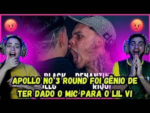 REACT (CLIMA TENSO!🤬) LIL VI, BL4CK, APOLLO x RENANZIN, PEDRO TRICK, RIQUELME | 1 FASE | #BDN100