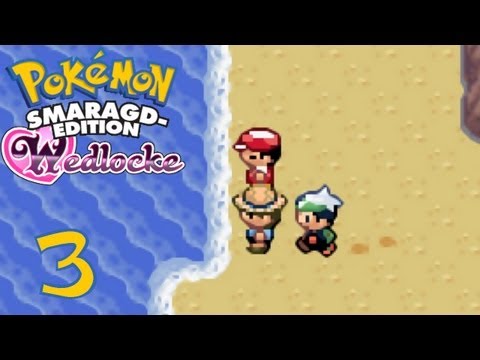 Let's Play Pokemon Smaragd Wedlocke Challenge Part 3 - Das zweite Liebespärchen