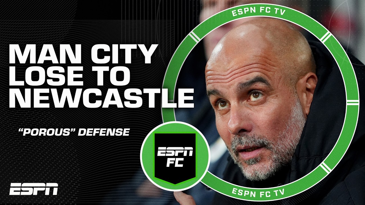 Manchester City's defense looked 'POROUS' in their loss to Newcastle - Nedum Onuoha 👀 | ESPN FC