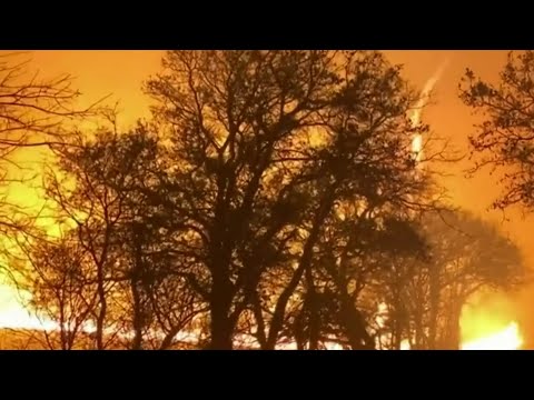 Deadly Texas wildfires force evacuations