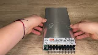 Mean Well SP-480-24 Spínaný zdroj uzavřený 480W 24