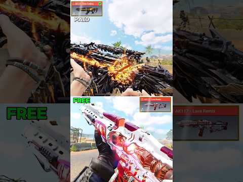 $200 vs $0 Mythic AK117 in CODM 💀