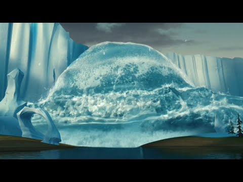 Ice Age 2 - the ice dam breaks