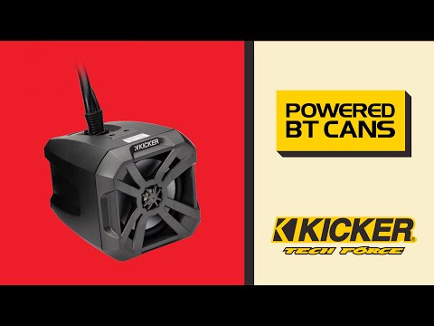 KICKER Self-Powerd Bluetooth Speakers for Your UTV