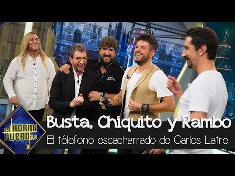 Pablo López y Antonio Orozco se ríen en El teléfono escacharrado de Carlos Latre - El Hormiguero 3.0