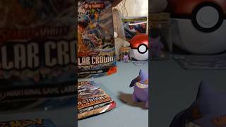 Stellar crown (big hit) out of a 3 pack #pokemon #pokemoncards #pokemontcg #pokemonvideos #pokemon