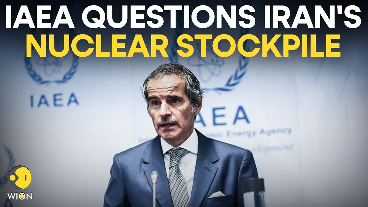 LIVE: IAEA Director General Rafael Grossi Questions Iran's Uranium Stockpile | WION Live