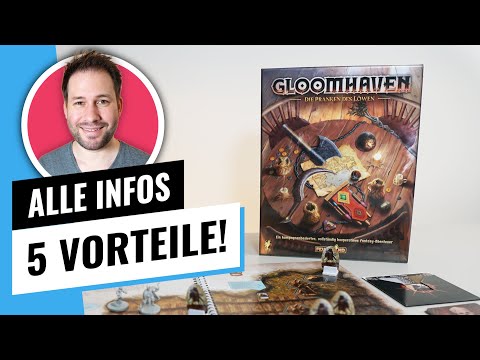 5 Vorteile: Gloomhaven Pranken des Löwen - Alle Infos! [Brettspiel]