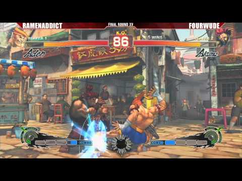 SSF4 AE 2012 RamenAddict vs Fourwude - FR XV - Road to Evo 2012