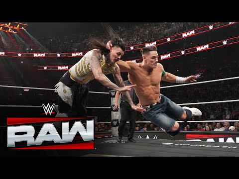 Dominik Mysterio vs. John Cena | Campeonato Intercontinental: Raw highlights, 10 de Nov, 2025