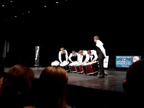 Madison Scouts 2009 Bassville Bass Drum Ensemble I&E Performance
