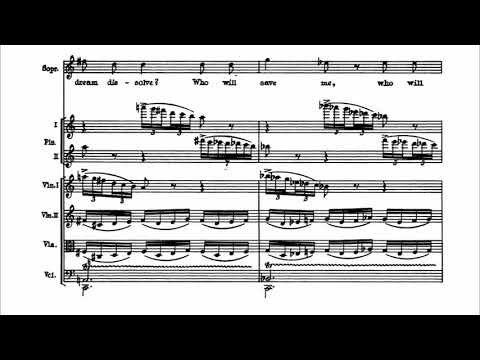 Ernst Toch - The Chinese Flute for Voice and Ensemble, Op. 29 (1921) [Score-Video]