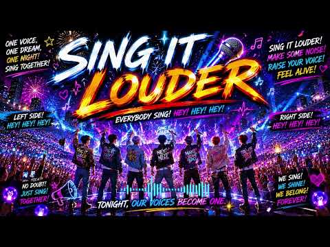Sing It Louder 🎤 | Stadium K-Pop Singalong Anthem