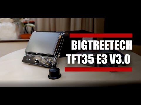 TFT35 E3 V3 Screen upgrade for 3d printer from Bigtreetech | Unboxing and Firmware Update