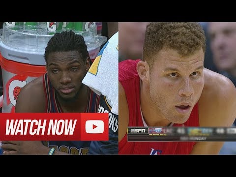2014.03.17 - Kenneth Faried vs Blake Griffin Battle Highlights - Nuggets vs Clippers