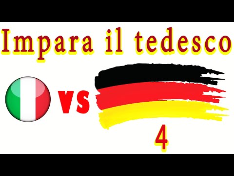 Impara il tedesco in italiano | Per principianti | Lezione 4