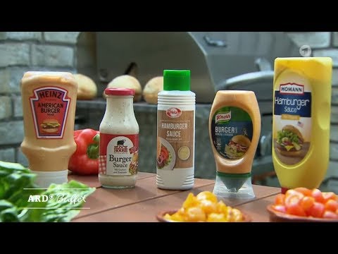 Test: Geschmacksprobe Hamburger Sauce (28.06.2019 ARD-Buffet SWR)