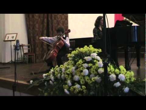 Maciej Seget, cello - W. Kuzniecow - Burlesca (V. Kuznetsov, Burlesque)