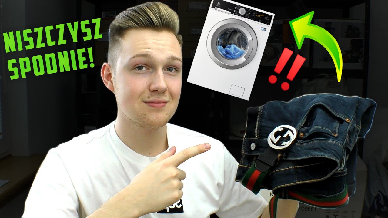 Dlaczego NIE WOLNO prać jeansów